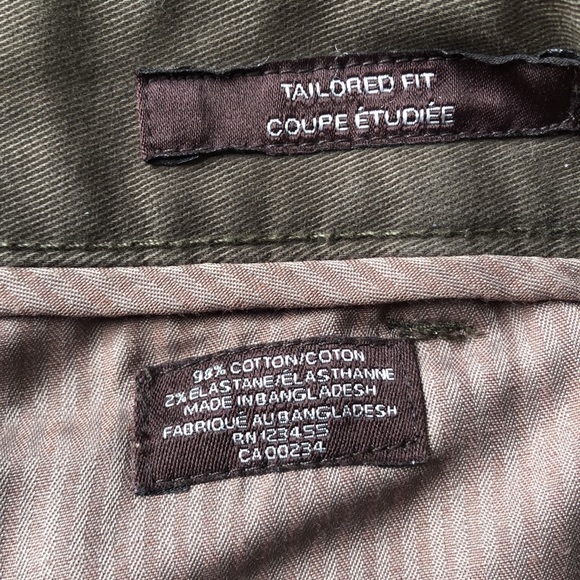 Black Brown 1826 Men’s Casual Dress Pants - Picture 3 of 4